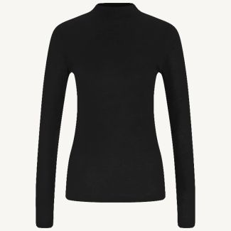 Damen Langarmshirt FJOLA mit Stehkragen