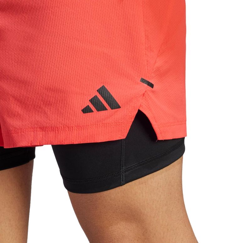 adidas Herren 2 in 2 Sporthose kurz Pow