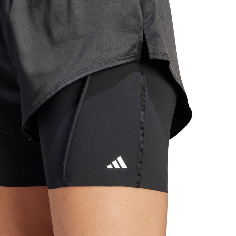adidas Damen 2 in 1 Laufhose kurz Power Aeroready