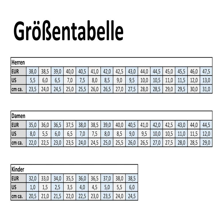 New balance damen hot sale größentabelle