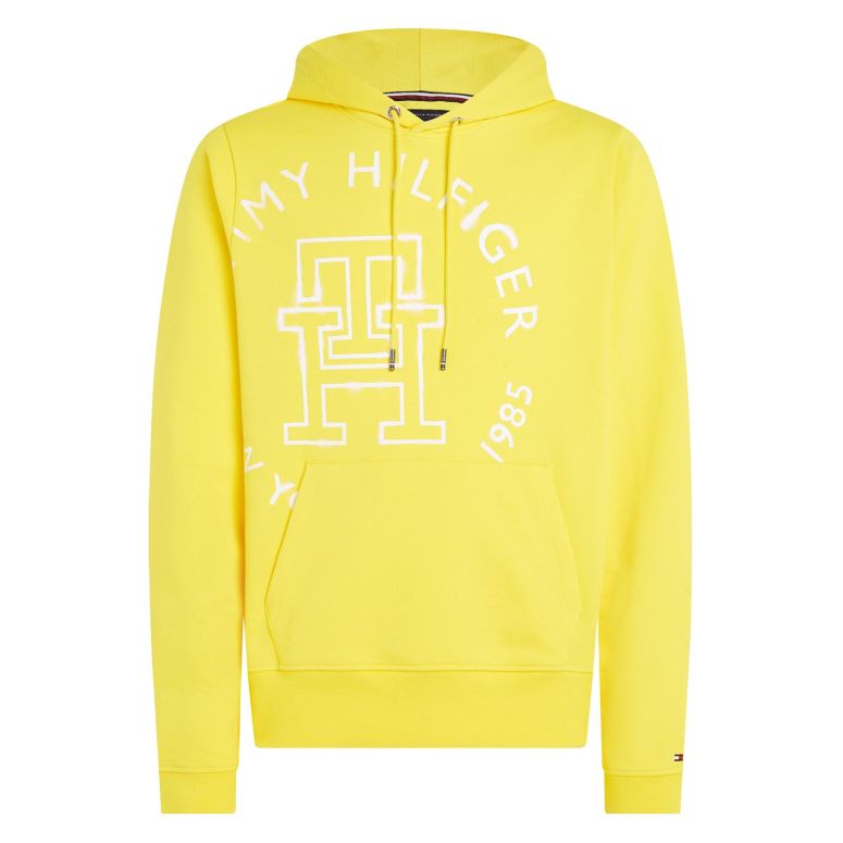 HERREN HOODIE MONOGRAM INK ROUNDEL