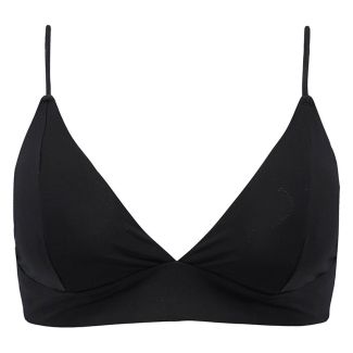 DAMEN BIKINI-OBERTEIL SOLID BRALETTE