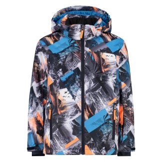 Jungen Skijacke Snaps Hood 