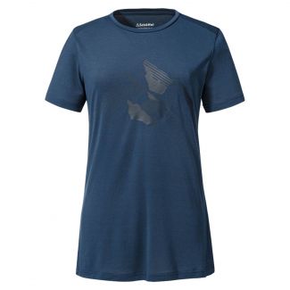 DAMEN T-SHIRT SKYRUP L