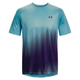 HERREN T-SHIRT UA TECH FADE 