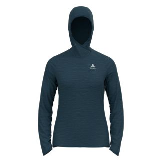 DAMEN MIDLAYER HOODIE RUN EASY