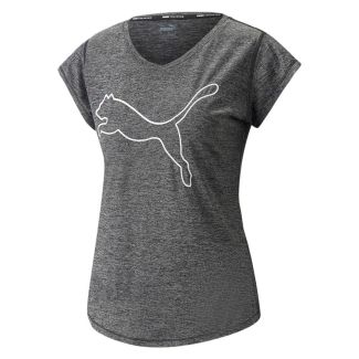 DAMEN FUNKTIONSSHIRT TRAIN FAVORITE HEATHER CAT