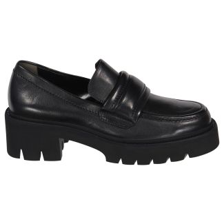 Damen Lederloafer Shiny