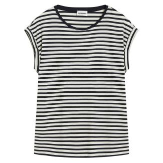 DAMEN T-SHIRT JILAANA STRIPES 