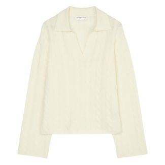 DAMEN PULLOVER ZOPFSTRICK