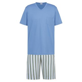 HERREN SCHLAFANZUG SERIE COLOURED STRIPES