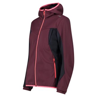DAMEN SOFTSHELL JACKE FIX HOOD