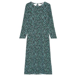 DAMEN KLEID LONGSLEEVE OPEN BACK DETAIL 