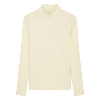 DAMEN ZIP-LONGSLEEVE