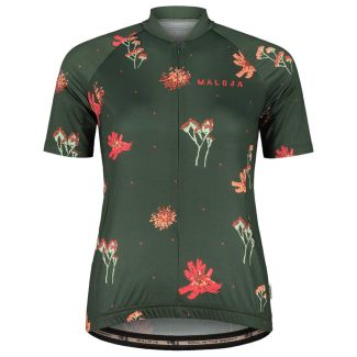 DAMEN FAHRRADTRIKOT VANILM. AOP 1/2