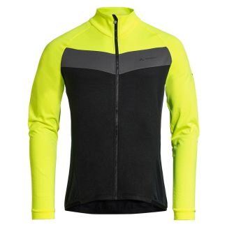 HERREN FAHRRADTRIKOT LANGARM POSTA SCHWARZ NEONGELB