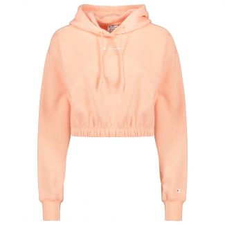 DAMEN HOODIE CROP TOP