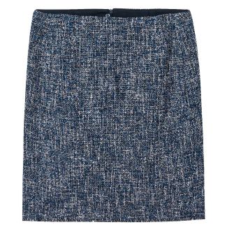 DAMEN STIFTROCK IN TWEED-OPTIK
