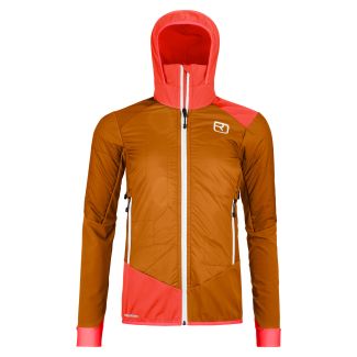 DAMEN HYBRID JACKE SWISSWOOL COL BECCHEI 