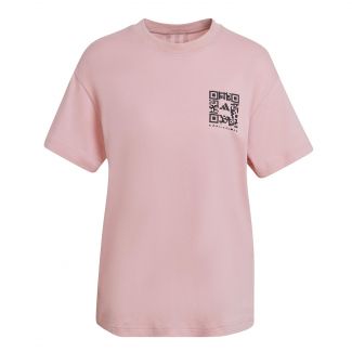 DAMEN T-SHIRT X KARLIE KLOSS CROP