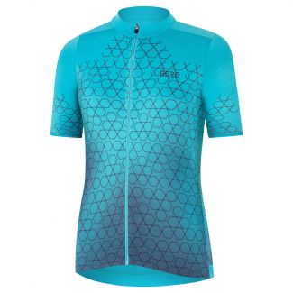 Damen Fahrradtrikot kurzarm Curve