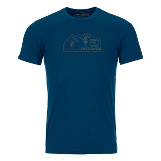 HERREN T-SHIRT 140 COOL VINTAGE BADGE TS