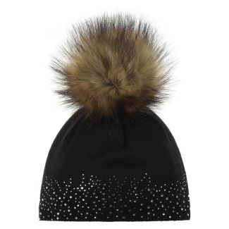 DAMEN BEANIE NALIN LUX CRYSTAL