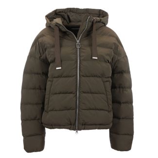 DAMEN STEPPJACKE OLIV