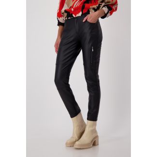 DAMEN LEDERIMITAT-HOSE