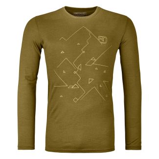 HERREN LONGSLEEVE 185 MERINO TANGRAM LS
