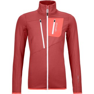 DAMEN FLEECEJACKE GRID W
