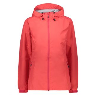 DAMEN REGENJACKE FIX HOOD