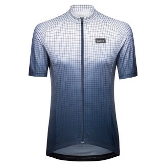 Damen Fahrradtrikot kurzarm Grid Fade 