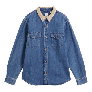 HERREN JEANSHEMD RELAXED FIT WESTERN