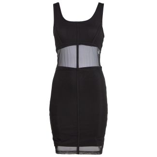 Damen Minikleid Mesh Tank