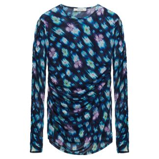 DAMEN LONGSLEEVE NEON FLOWERS