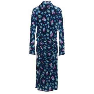 DAMEN KLEID NEON FLOWERS