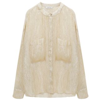 DAMEN BLUSE SHIMMERING SHINE