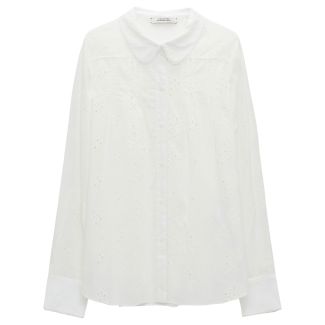 DAMEN BLUSE EMBROIDERED EASE