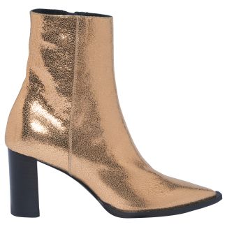 DAMEN ANKLEBOOT METALLIC CHIC