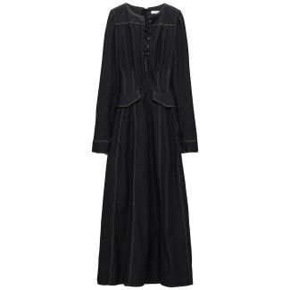DAMEN KLEID DENIM ROMANCE