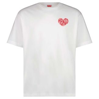 HERREN T-SHIRT HEARTS OVERSIZE