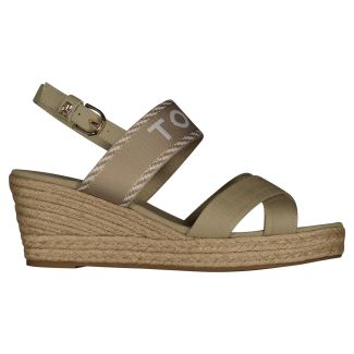 DAMEN SCHUH SEASONAL WEBBING MID WEDGE 