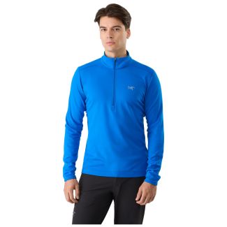 HERREN LONGSLEEVE ZIP NECK