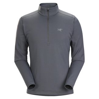 HERREN LONGSLEEVE ZIP NECK