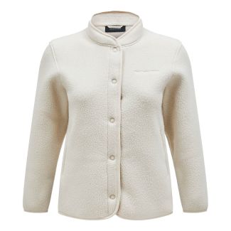 DAMEN CARDIGAN FLEECE SNAP