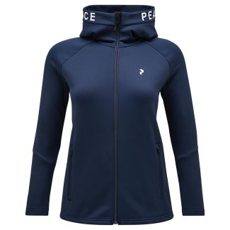DAMEN FLEECEJACKE RIDER ZIP HOOD