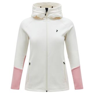 DAMEN FLEECEJACKE RIDER ZIP HOOD