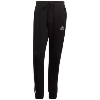 HERREN ESSENTIALS FLEECE TAPERED CUFF 3-STREIFEN HOSE