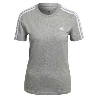 DAMEN T-SHIRT LOUNGEWEAR ESSENTIALS SLIM 3-STREIFEN